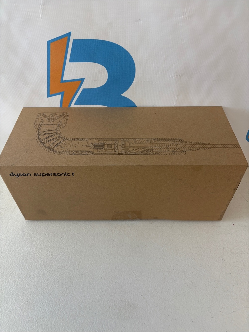 Dyson Supersonic Brown Kraft Box